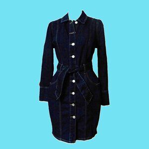 NWT NY&CO Denim Dress, (Small) long sleeve, w/belt,    Great for fall